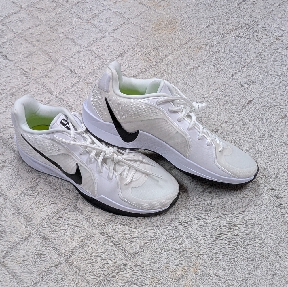 Nike Sabrina 2 TB White Black Basketball Shoes Womens Size 15 HF3234-100 NEW